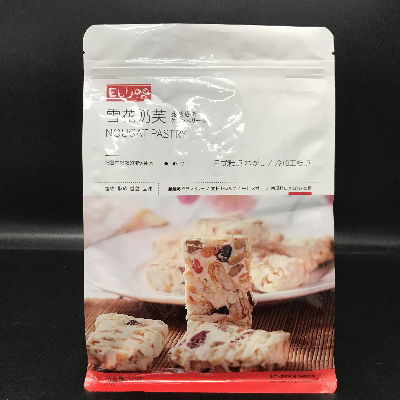 雪花膏彩色印刷八邊封拉鏈袋 雪花膏彩色印刷八邊封拉鏈袋