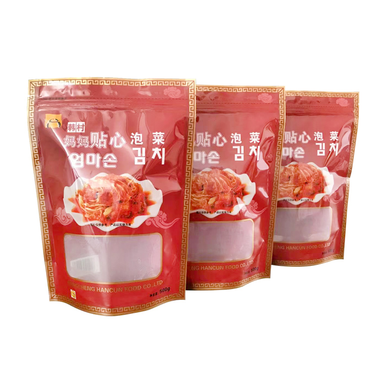 韓國泡菜自立拉鏈袋 韓國泡菜自立拉鏈袋